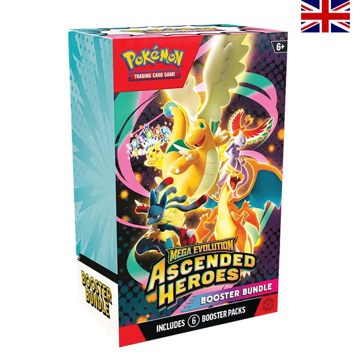 Mega Evolution - Ascended Heroes 6er Booster Bundle - Englisch