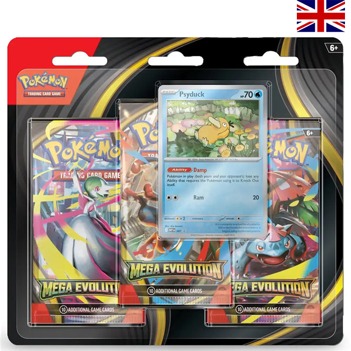 Mega Evolution: Psyduck 3-Pack Blister