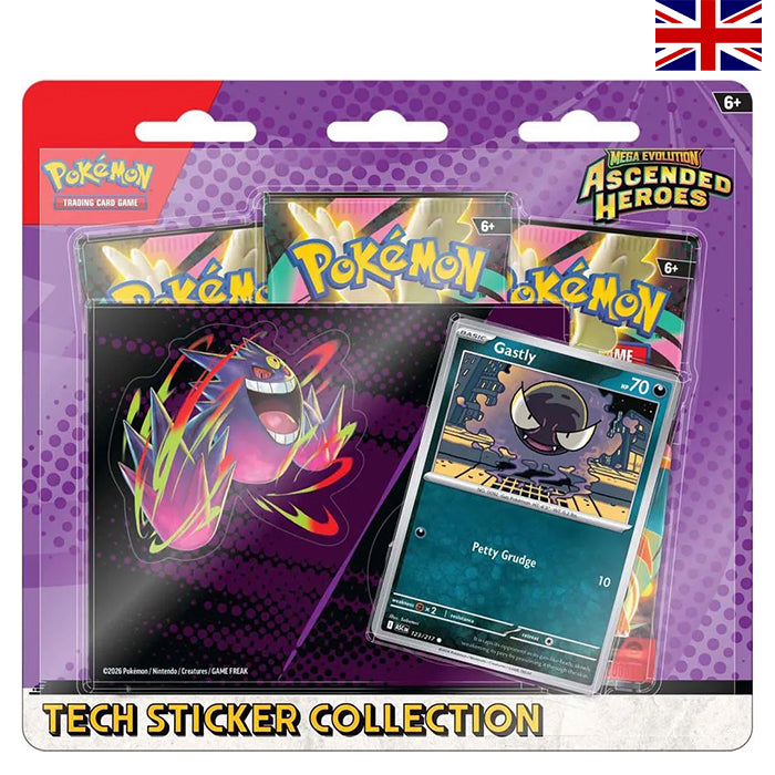 Mega Evolution Ascended Heroes Tech Sticker - Englisch
