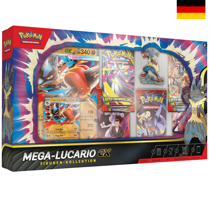 Mega Lucario EX Figuren Kollektion - Deutsch