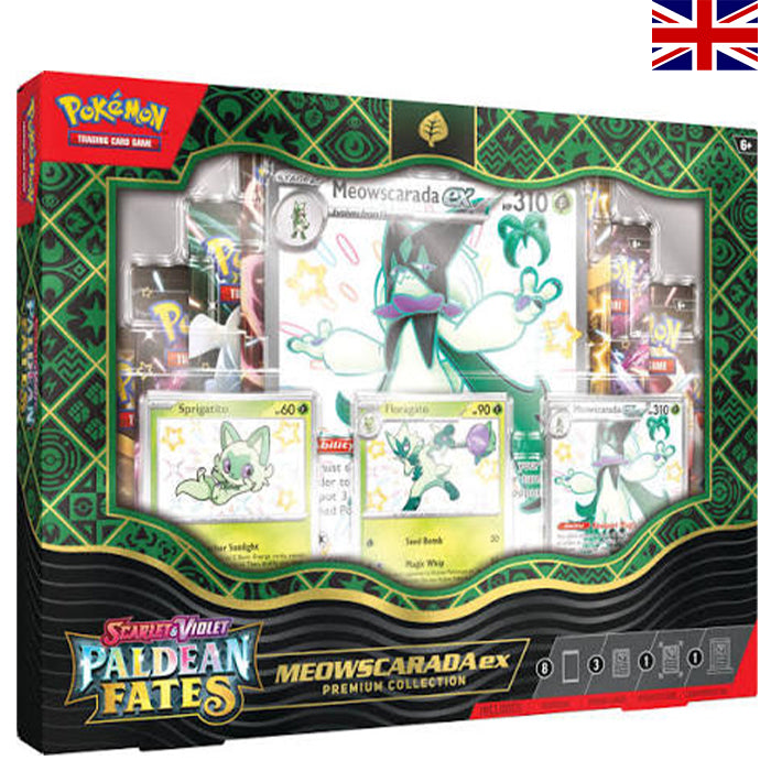 Scarlet & Violet Paldean Fates Premium Collection Meowscarada EX - Englisch