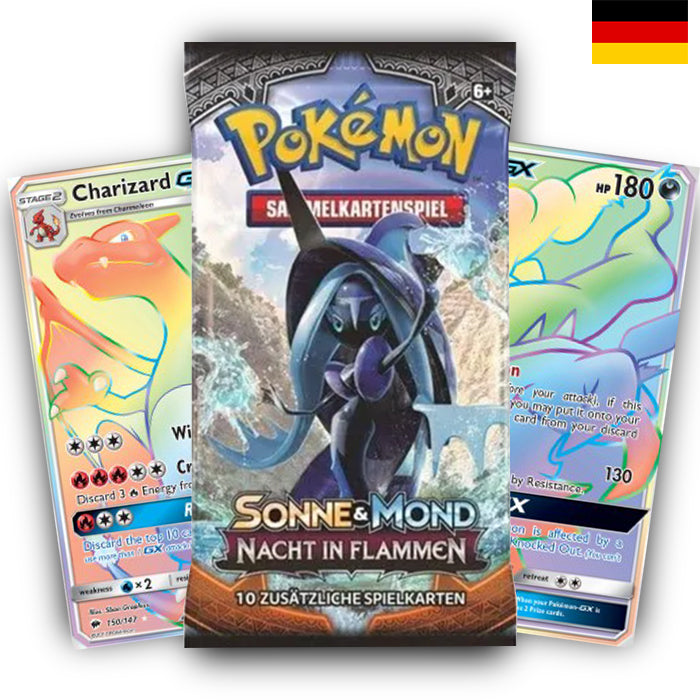 Sonne & Mond - Nacht in Flammen Booster - Deutsch