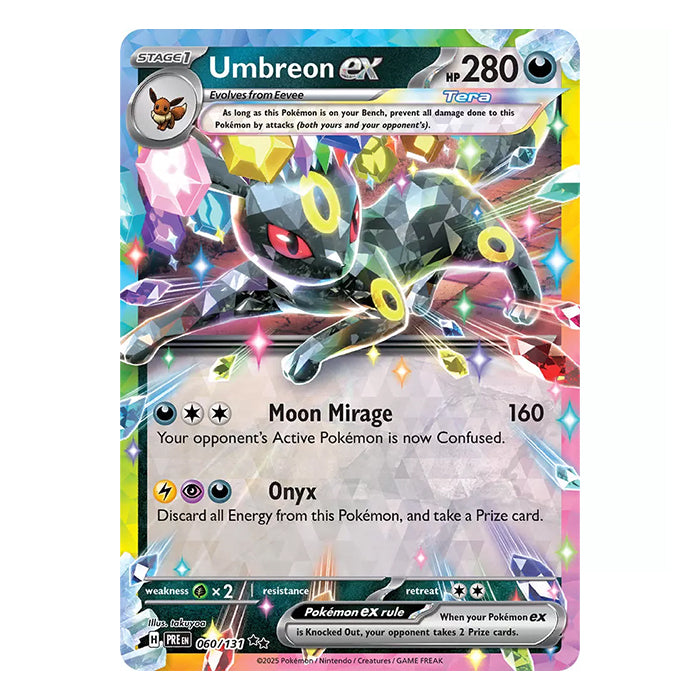 Shiny Umbreon Star 012/025 S8a-P 25th Anniversary - Pokemon