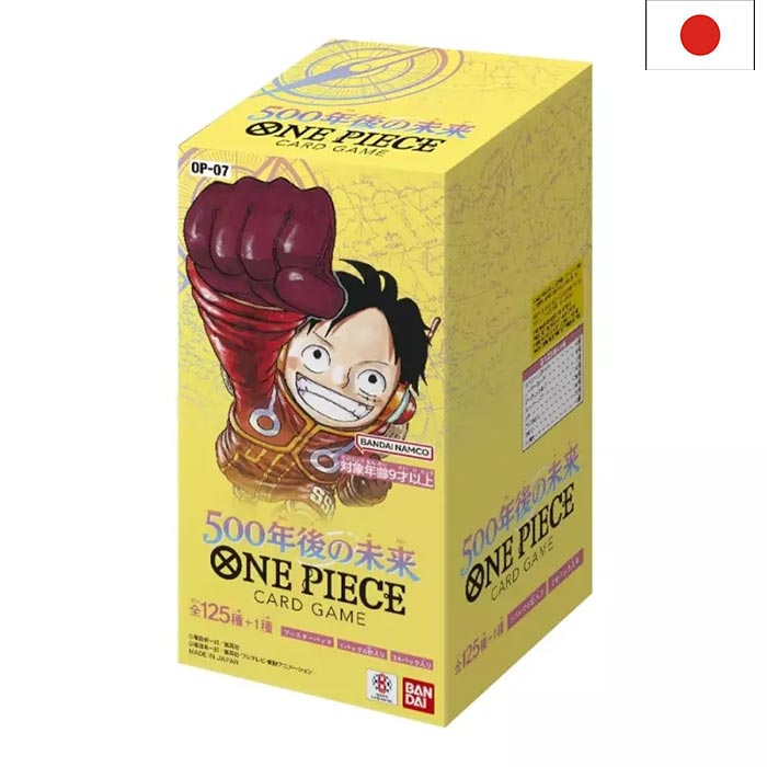 One Piece Card Game OP-07 500 YEARS IN THE FUTURE Display