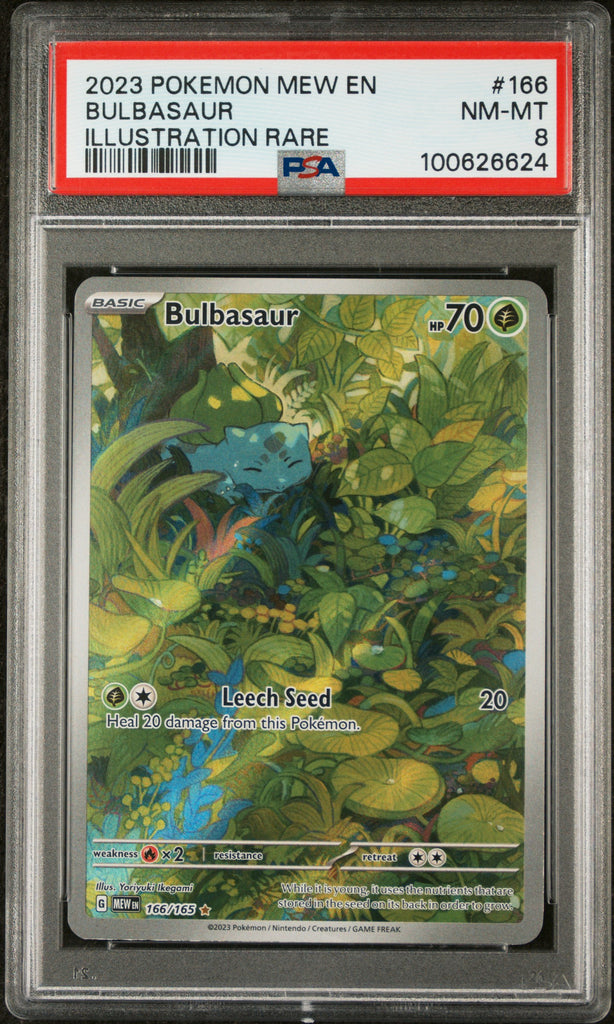 Bulbasaur 2023 166 Englisch PSA 8
