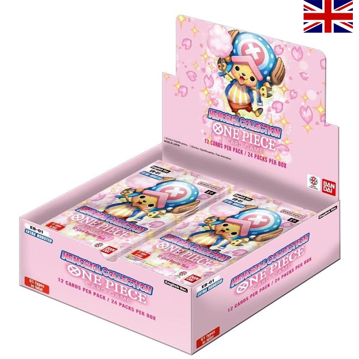 One Piece Memorial Collection EB 01 Display - Englisch