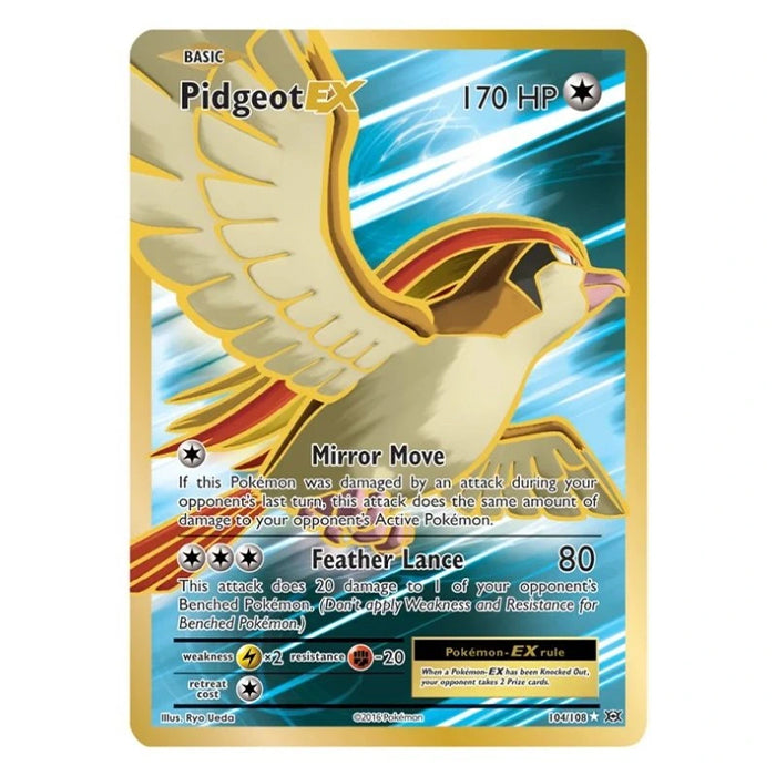 Pidgeot EX (EVO 104) - Englisch