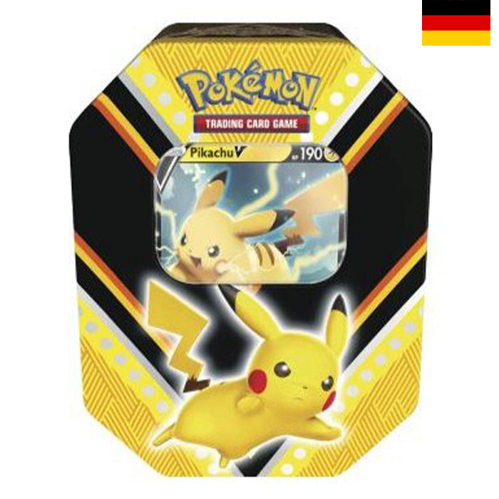 V Powers Tins: Pikachu V Tin - Deutsch
