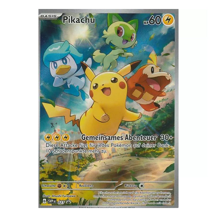 Pikachu (SVP 027) - Deutsch