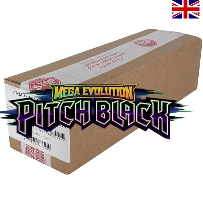 Mega - Pitch Black 36er Display Sealed Case - Englisch