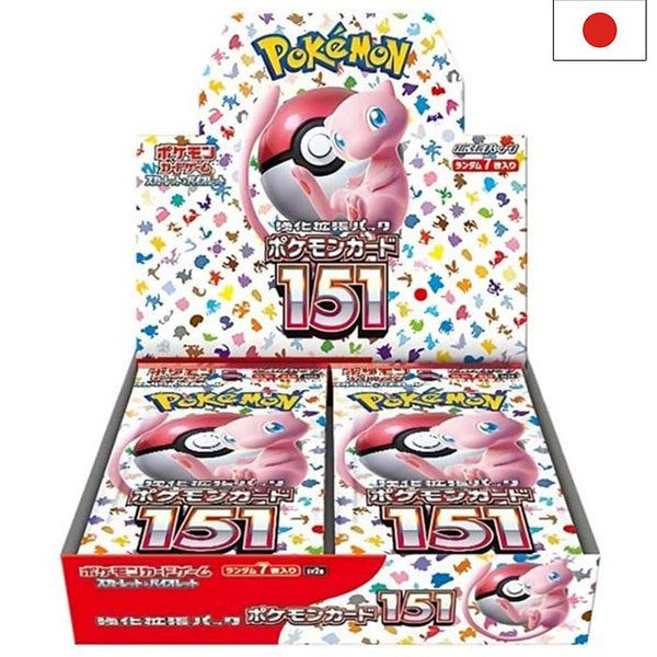 Scarlet &amp; Violet - Pokemon 151 sv2a Display - Japanese