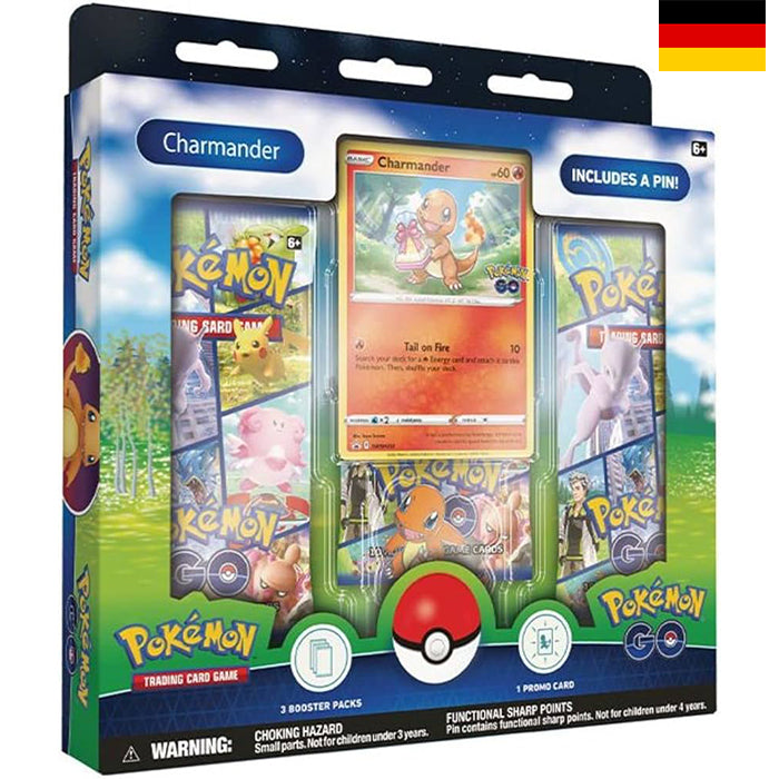 Pokémon GO Pin Kollektion Glumanda - Deutsch