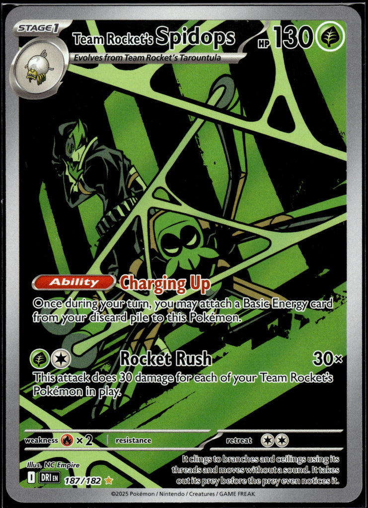 Team Rocket's Spidops (DRI 187) - Englisch