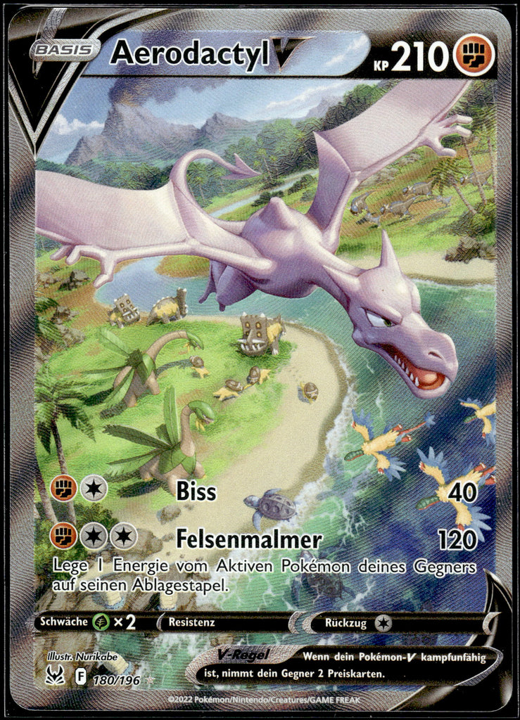 Aerodactyl V (LOR 180) - German 