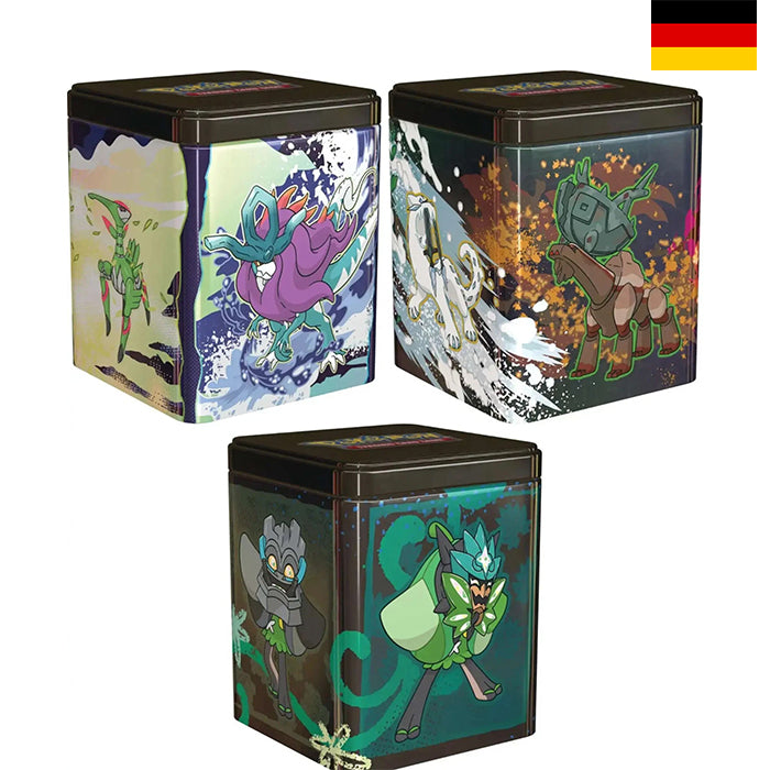 Pokemon Stapelbare Tin Box Frühjahr 2025 - Deutsch