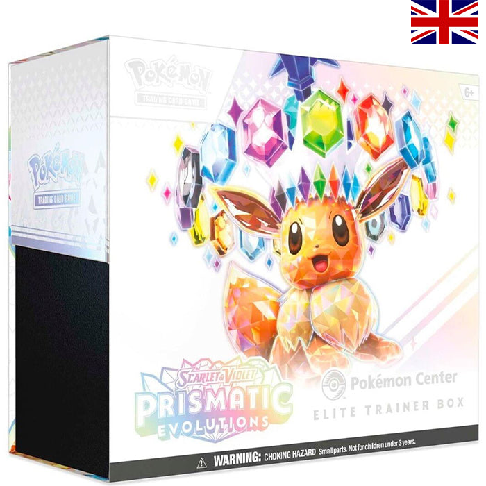 Scarlet & Violet - Prismatic Evolutions Pokemon Center Elite Trainer Box - Englisch