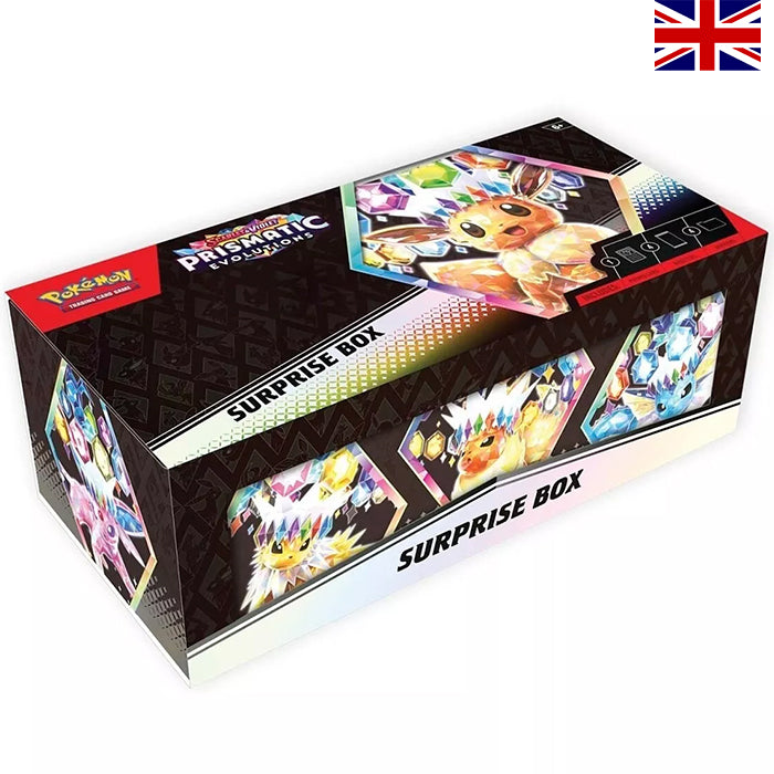 海外版テラスタルフェス　PRISMATIC EVOLUTIONS BOX Prismatic Evolutions Surprise Box - Englisch – 2Sleeve