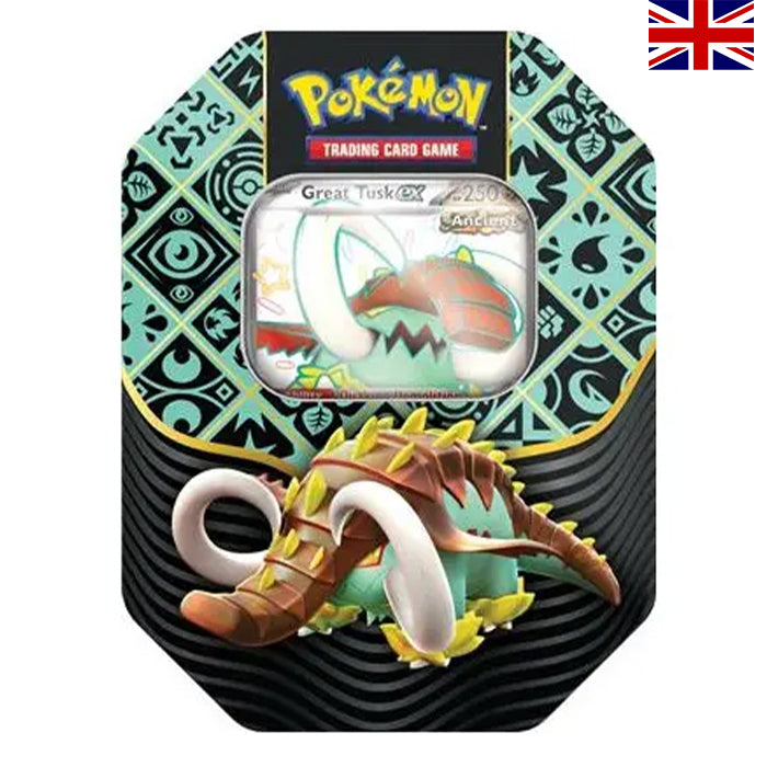 Paldean Fates: Great Tusk ex Tin - Englisch