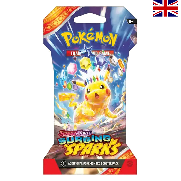 Scarlet & Violet - Surging Sparks Sleeved Booster - Englisch