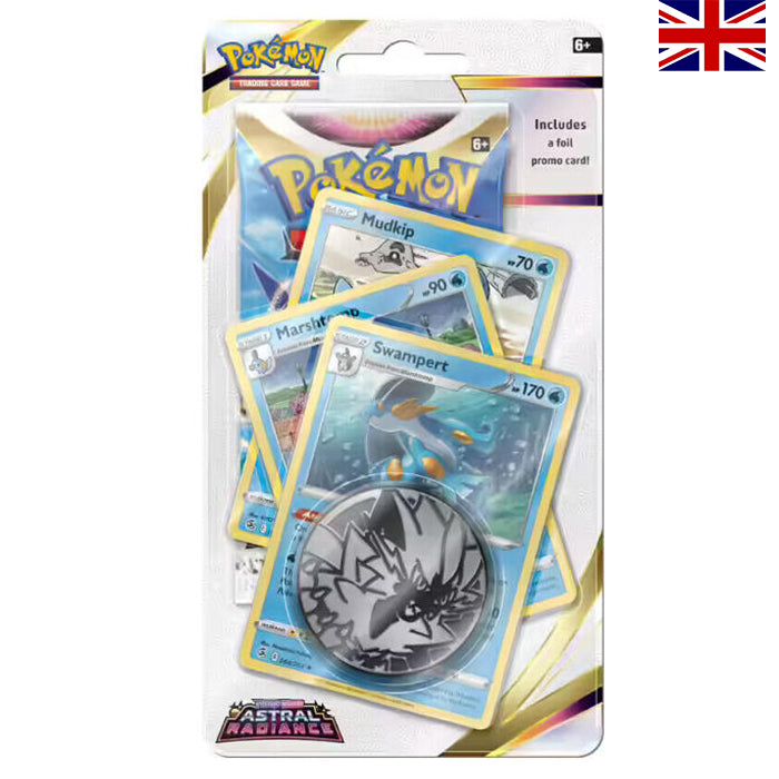 Astral Radiance: Swampert Premium Checklane Blister - Englisch