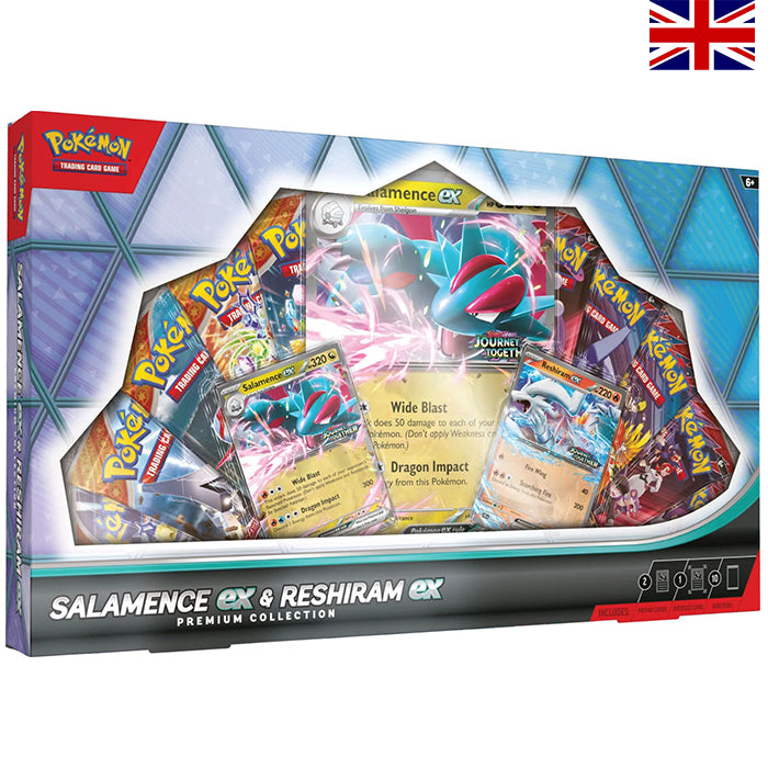 Salamence ex & Reshiram ex Premium Collection - Englisch