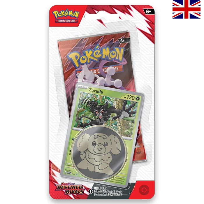 Scarlet & Violet - Destined Rivals Checklane Blister - Englisch