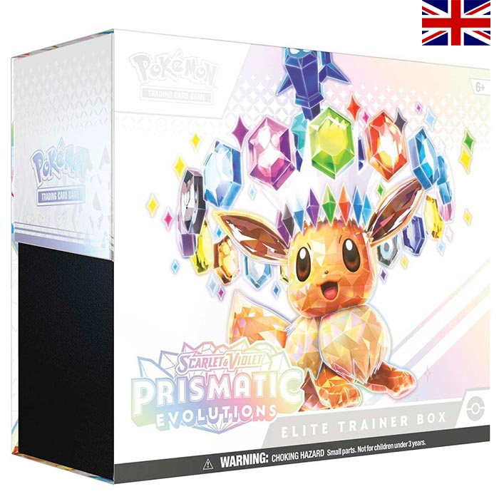 Scarlet & Violet - Prismatic Evolution Elite Trainer Box - Englisch