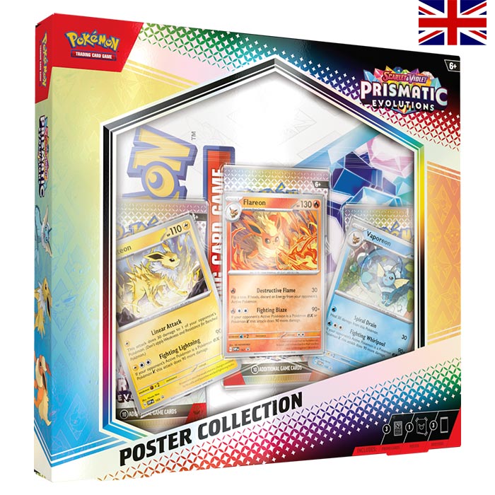 Scarlet &amp; Violet - Prismatic Evolution Poster Collection - English