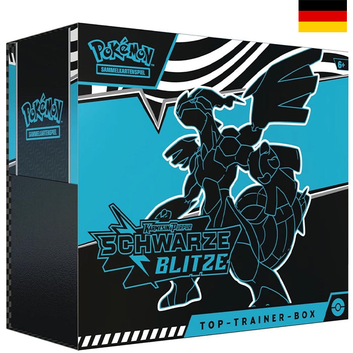 Schwarze Blitze Top-Trainer-Box