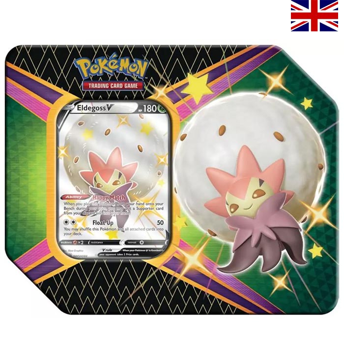 Shining Fates Eldegoss V Tin - English