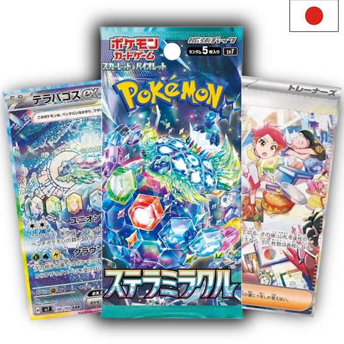 Scarlet & Violet - Stellar Miracle sv7 Booster - Japanisch