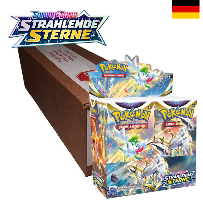 Schwert & Schild - Strahlende Sterne 36er Display Sealed Case - Deutsch