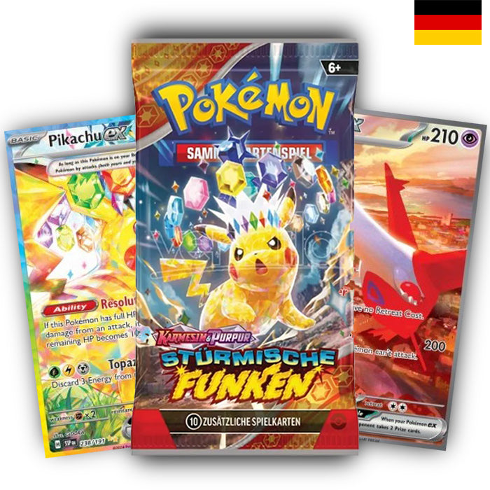Karmesin & Purpur - Stürmische Funken Booster - Deutsch