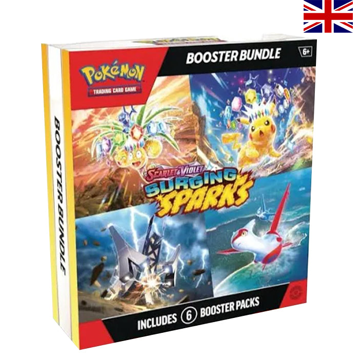 Surging Sparks Booster Bundle Pokémon Center Version