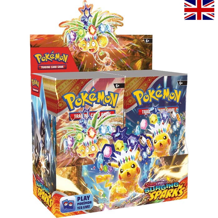 Scarlet & Violet - Surging Sparks 36er Display - Englisch