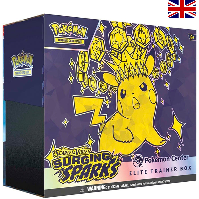 Stürmische Funken Pokémon Center Top-Trainer-Box