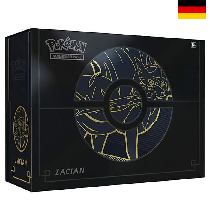 Schwert & Schild - Top Trainer Box PLUS - Zacian - Deutsch