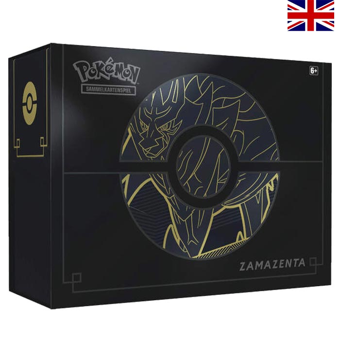 Sword & Shield Top Trainer Box PLUS - Zamazenta