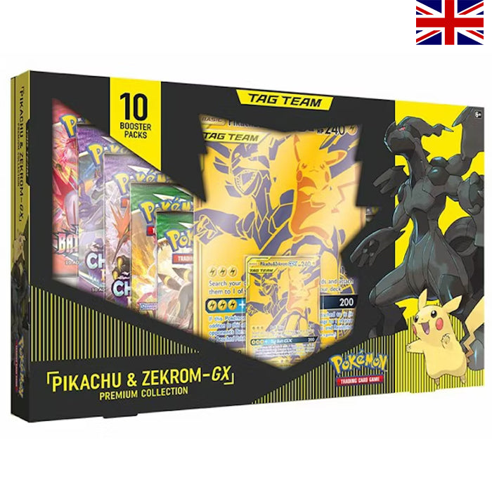 Tag Team Pikachu & Zekrom GX Premium Collection - Englisch