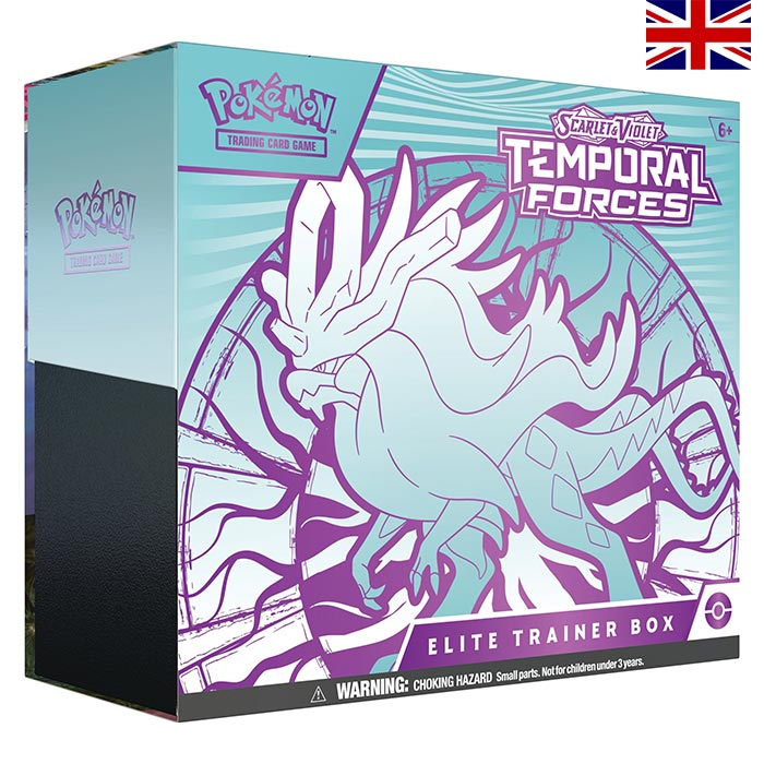 Scarlet & Violet - Temporal Forces Walking Wake Elite Trainer Box - Englisch