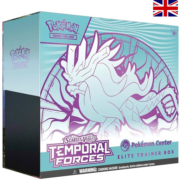 Scarlet & Violet - Temporal Forces Walking Wake Pokemon Center Elite Trainer Box - Englisch