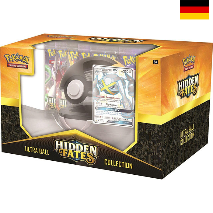 Verborgenes Schicksal: Shiny Metagross GX Poke Ball Kollektion - Deutsch