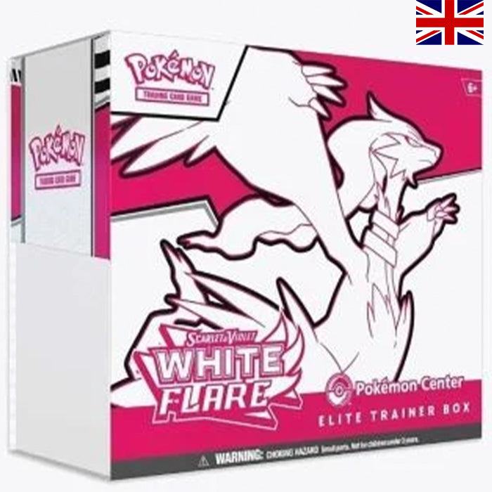 Weiße Flammen Pokémon Center Top-Trainer-Box