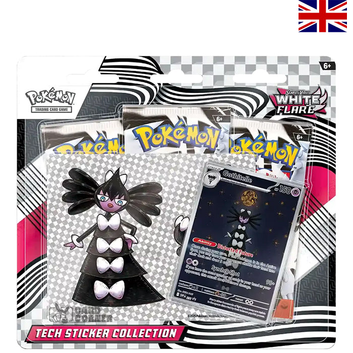 Scarlet & Violet - White Flare Gothitelle Tech Sticker Collection - Englisch