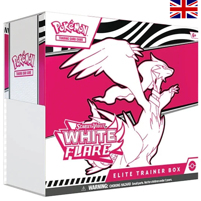Scarlet & Violet - White Flare Elite Trainer Box - Englisch