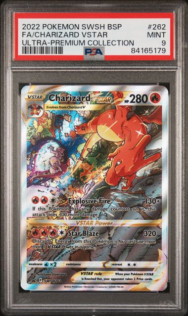 Charizard STAR 2022 262 PSA 9 - Englisch