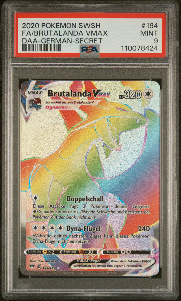 Brutalanda VMAX 2020 #194 PSA 9