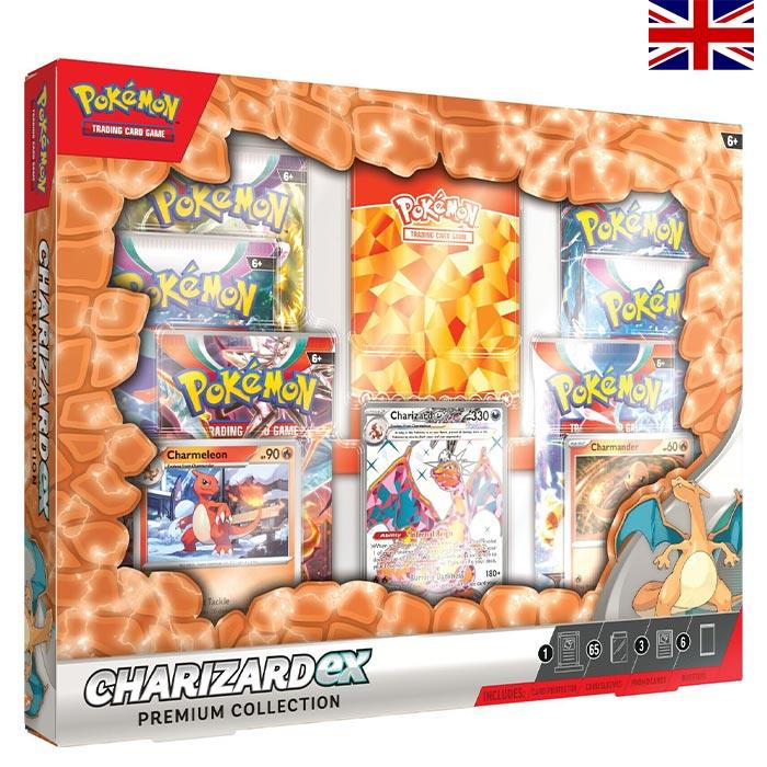 Charizard EX Premium Collection (EN)  Exclusive Charizard promo cards and  more for collectors  2Sleeve