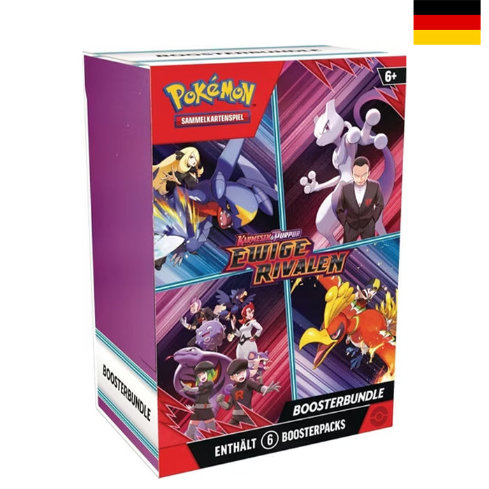 Karmesin & Purpur - Ewige Rivalen 6er Booster Bundle - Deutsch