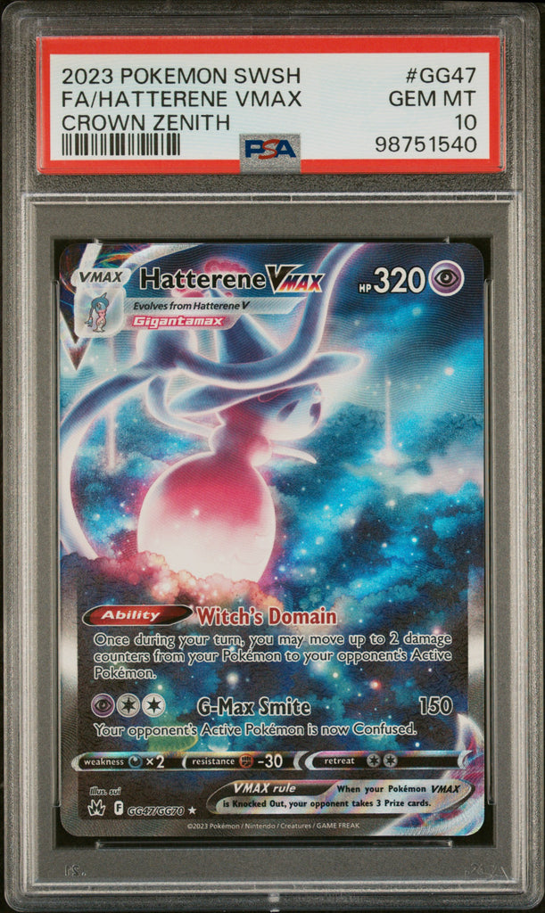 Hatterene VMAX 2023 GG47 Englisch PSA 10